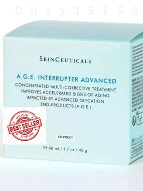 SkinCeuticals A.G.E. Interrupter Advanced Anti-Aging Cream 48g / 1.7 oz NEW Seal